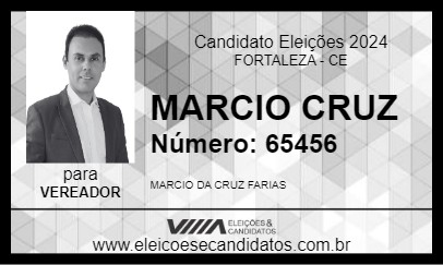 Candidato MARCIO CRUZ 2024 - FORTALEZA - Eleições