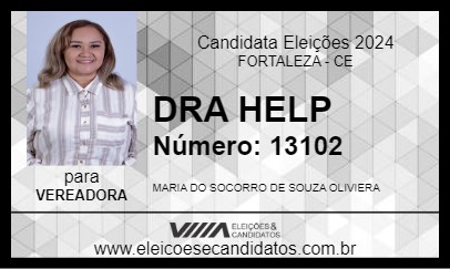 Candidato DRA HELP 2024 - FORTALEZA - Eleições