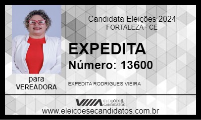 Candidato EXPEDITA 2024 - FORTALEZA - Eleições