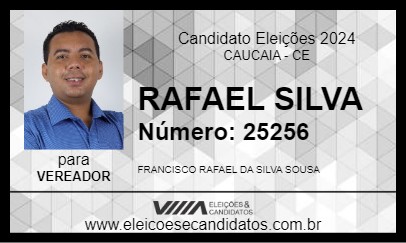 Candidato RAFAEL SILVA 2024 - CAUCAIA - Eleições