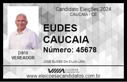 Candidato EUDES CAUCAIA 2024 - CAUCAIA - Eleições