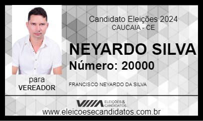 Candidato NEYARDO SILVA 2024 - CAUCAIA - Eleições