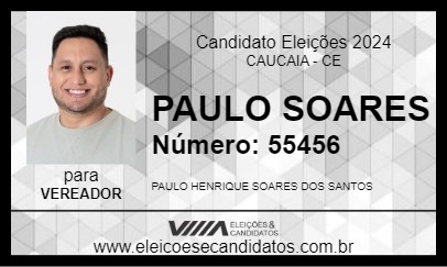 Candidato PAULO SOARES 2024 - CAUCAIA - Eleições