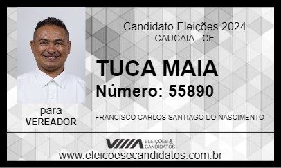 Candidato TUCA MAIA 2024 - CAUCAIA - Eleições