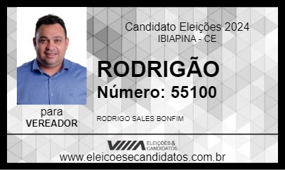 Candidato RODRIGÃO 2024 - IBIAPINA - Eleições