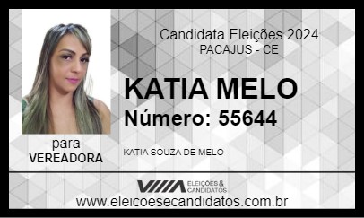 Candidato KATIA MELO 2024 - PACAJUS - Eleições