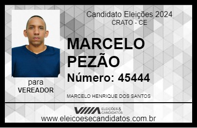 Candidato MARCELO PEZÃO 2024 - CRATO - Eleições