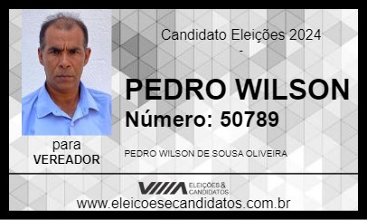 Candidato PEDRO WILSON 2024 - QUIXADÁ - Eleições