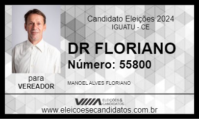 Candidato DR FLORIANO 2024 - IGUATU - Eleições