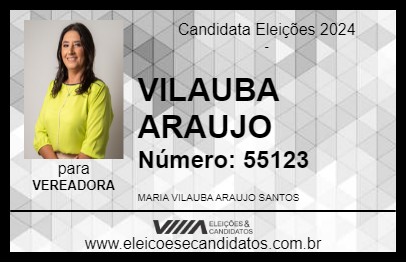 Candidato VILAUBA ARAUJO 2024 - IGUATU - Eleições