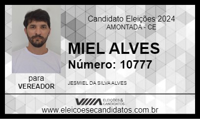 Candidato MIEL ALVES 2024 - AMONTADA - Eleições