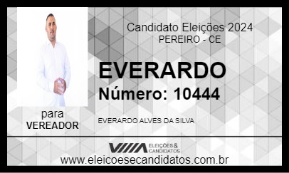 Candidato EVERARDO 2024 - PEREIRO - Eleições