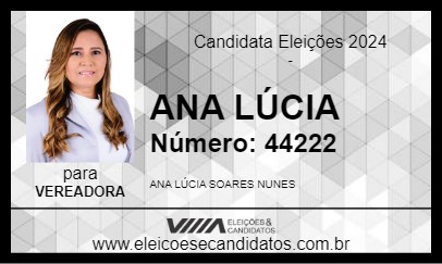 Candidato ANA LÚCIA 2024 - JAGUARIBE - Eleições