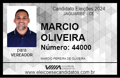 Candidato MARCIO OLIVEIRA 2024 - JAGUARIBE - Eleições