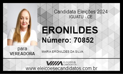 Candidato ERONILDES 2024 - IGUATU - Eleições