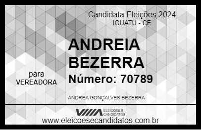 Candidato ANDREIA BEZERRA 2024 - IGUATU - Eleições