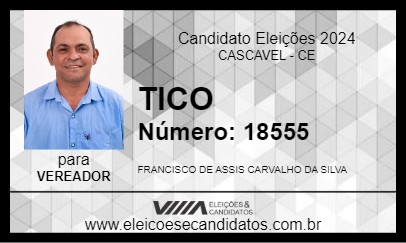 Candidato TICO 2024 - CASCAVEL - Eleições