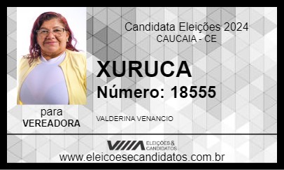 Candidato XURUCA 2024 - CAUCAIA - Eleições