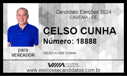 Candidato CELSO CUNHA 2024 - CAUCAIA - Eleições