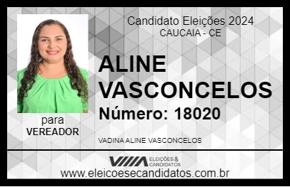 Candidato ALINE VASCONCELOS 2024 - CAUCAIA - Eleições