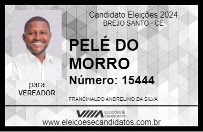 Candidato PELÉ DO MORRO 2024 - BREJO SANTO - Eleições