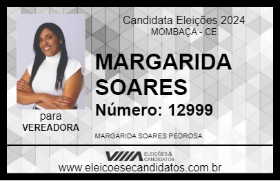 Candidato MARGARIDA SOARES 2024 - MOMBAÇA - Eleições