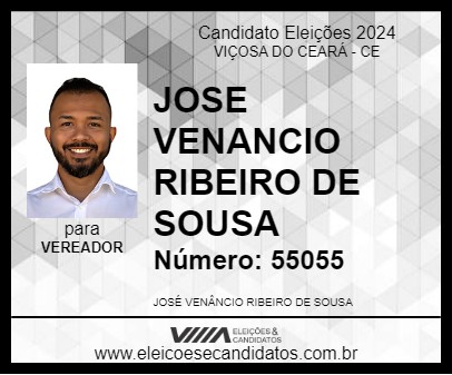 Candidato DR VENANCIO RIBEIRO 2024 - VIÇOSA DO CEARÁ - Eleições