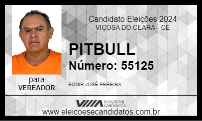 Candidato PITBULL 2024 - VIÇOSA DO CEARÁ - Eleições