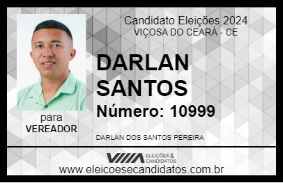 Candidato DARLAN SANTOS 2024 - VIÇOSA DO CEARÁ - Eleições