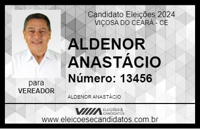 Candidato ALDENOR ANASTÁCIO 2024 - VIÇOSA DO CEARÁ - Eleições