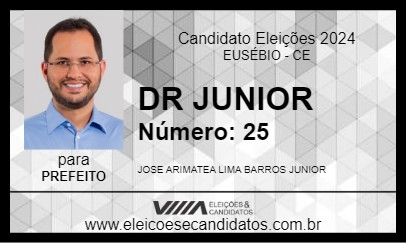 Candidato DR JUNIOR 2024 - EUSÉBIO - Eleições