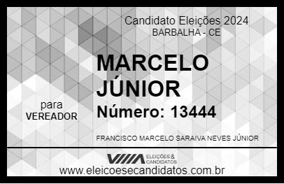 Candidato MARCELO JÚNIOR 2024 - BARBALHA - Eleições