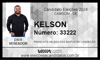 Candidato KELSON 2024 - CAMOCIM - Eleições