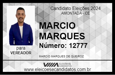 Candidato MARCIO MARQUES 2024 - AMONTADA - Eleições