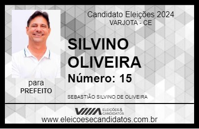 Candidato SILVINO OLIVEIRA 2024 - VARJOTA - Eleições