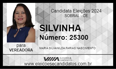 Candidato SILVINHA 2024 - SOBRAL - Eleições