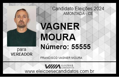 Candidato VAGNER MOURA 2024 - AMONTADA - Eleições