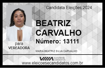 Candidato BEATRIZ CARVALHO 2024 - BANABUIÚ - Eleições