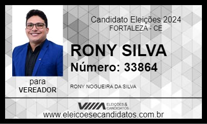 Candidato RONY SILVA 2024 - FORTALEZA - Eleições