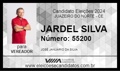 Candidato JARDEL SILVA 2024 - JUAZEIRO DO NORTE - Eleições