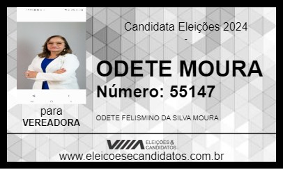 Candidato ODETE MOURA 2024 - JUAZEIRO DO NORTE - Eleições