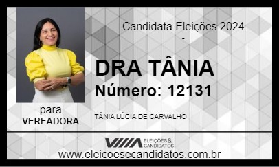 Candidato DRA TÂNIA 2024 - IPU - Eleições