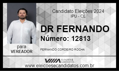 Candidato DR FERNANDO  2024 - IPU - Eleições