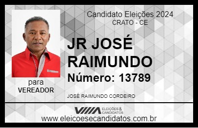 Candidato JR JOSÉ RAIMUNDO 2024 - CRATO - Eleições