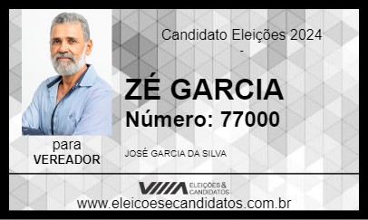 Candidato ZÉ GARCIA 2024 - JAGUARIBE - Eleições