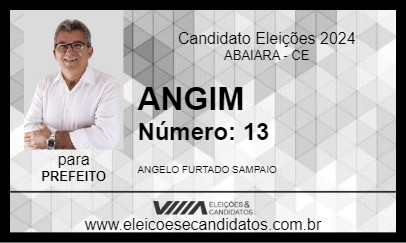 Candidato ANGIM 2024 - ABAIARA - Eleições