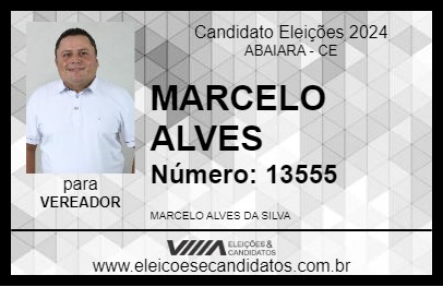 Candidato MARCELO ALVES 2024 - ABAIARA - Eleições