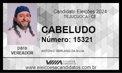 Candidato CABELUDO 2024 - TEJUÇUOCA - Eleições