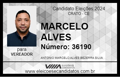 Candidato MARCELO ALVES 2024 - CRATO - Eleições