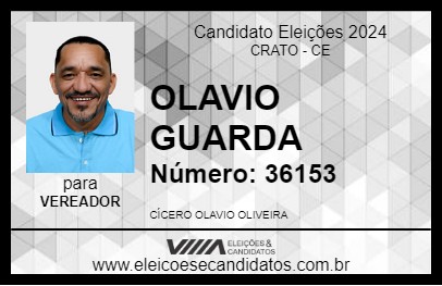 Candidato OLAVIO GUARDA 2024 - CRATO - Eleições